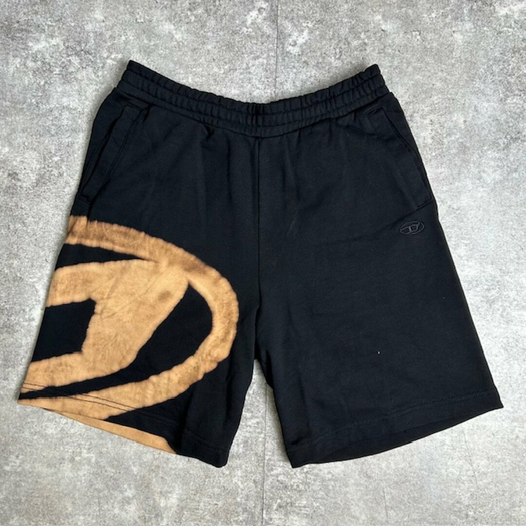 DIESEL - DIESEL ディーゼル p-crow-bleach スウェットショート DIESEL - DIESEL ディーゼル p-crow-bleach スウェットショート