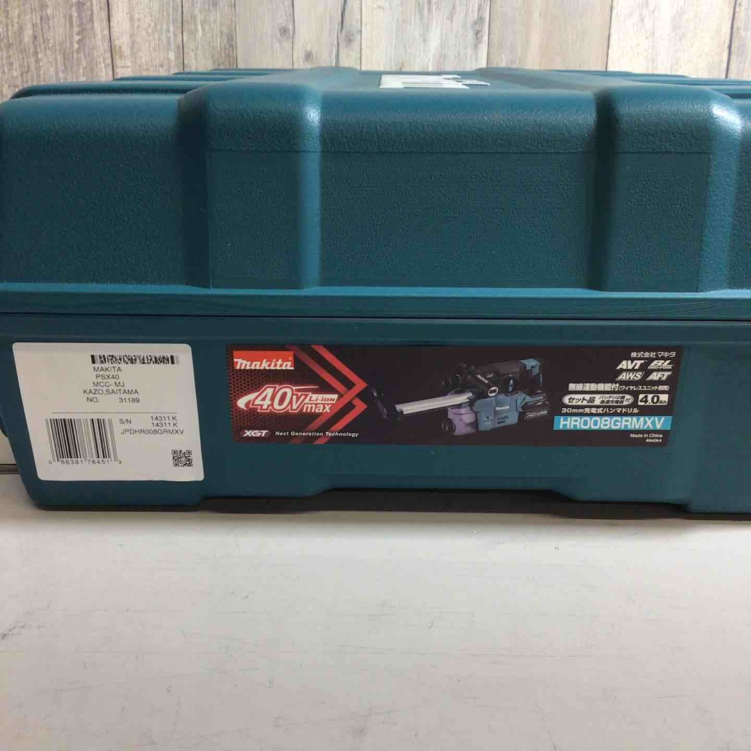☆マキタ(makita) コードレスハンマドリル HR008GRMXV【戸田店 ☆マキタ(makita) コードレスハンマドリル HR008GRMXV【戸田店