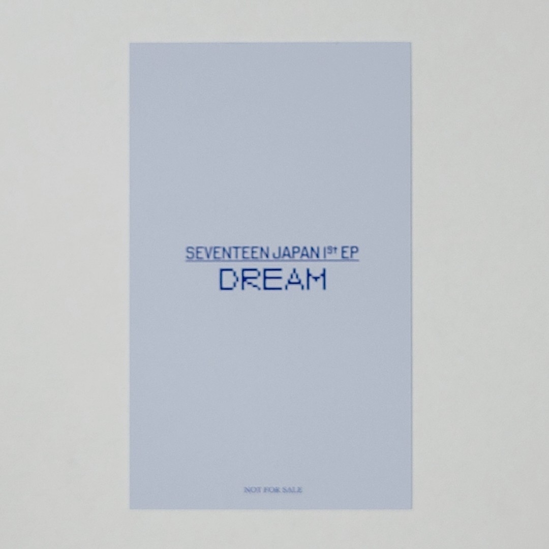 SEVENTEEN - SEVENTEEN『ウジ』トレカ DREAM タワレコの通販 by SEVENTEEN - SEVENTEEN『ウジ』トレカ DREAM タワレコの通販 by