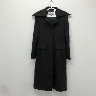 キャシャレル(cacharel)の【cacharel 】キャシャレル　茶色　Mサイズ　ピーコート　レディース(その他)