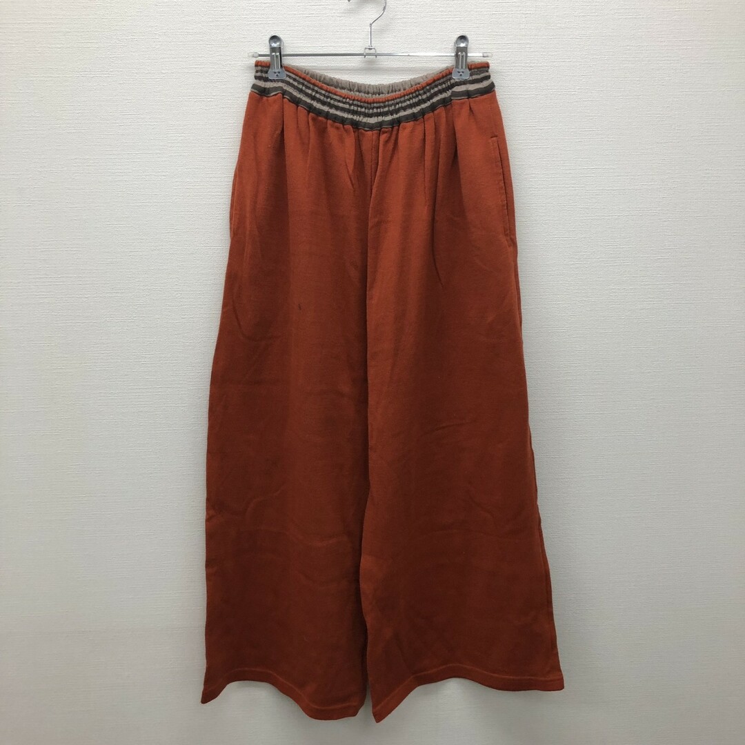 HIROKO KOSHINO - 【HIROKO KOSHINO】ヒロコ コシノ　パンツ　ボトムス　ワイド　赤系　Mサイズ　カジュアル　レディース