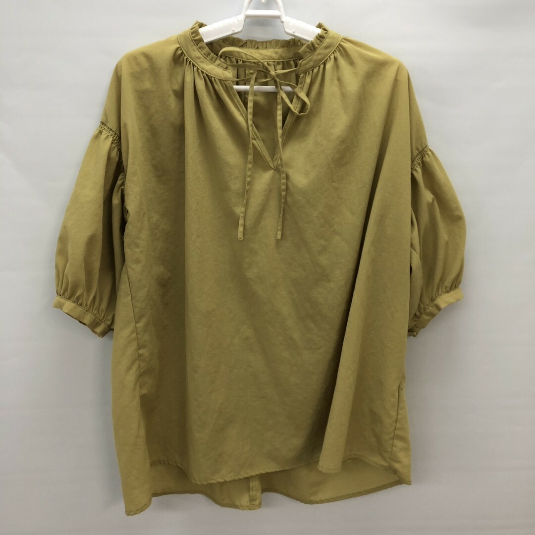 URBAN RESEARCH - 【ITEMS URBAN RESERCH】アイテムズアーバンリサーチ ブラウス 半袖ブラウス トップス F 黄色系