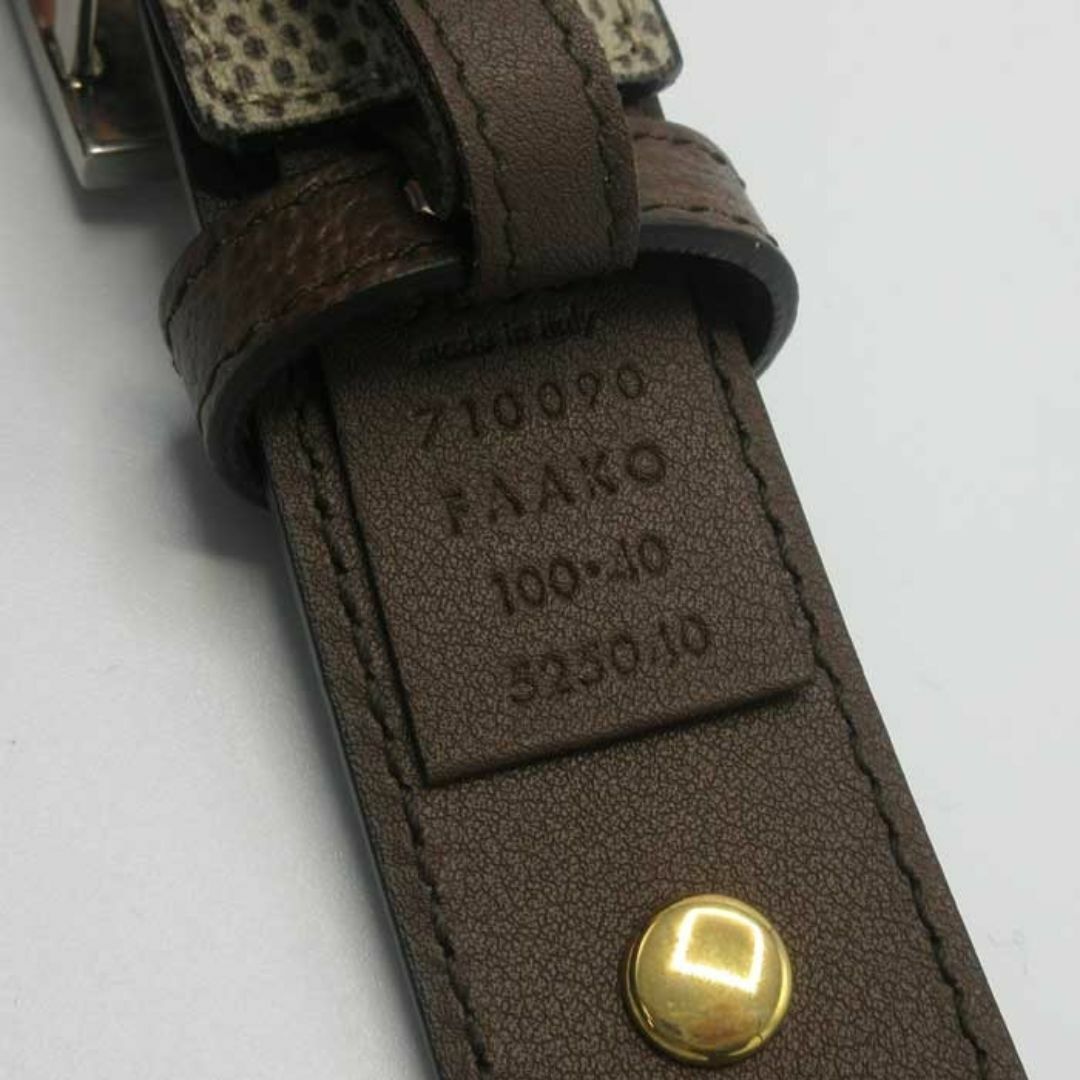 GUCCI - 【新品】グッチ 710090 AAKO 8367 (ベージュ系×ブラウン GUCCI - 【新品】グッチ 710090 AAKO 8367 (ベージュ系×ブラウン