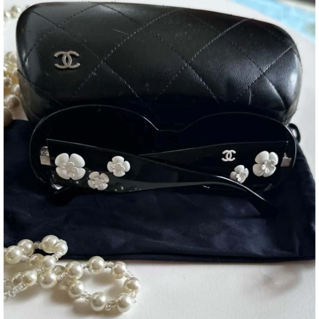 CHANEL - CHANELサングラス カメリア の通販 by myu0307 CHANEL - CHANELサングラス カメリア の通販 by myu0307