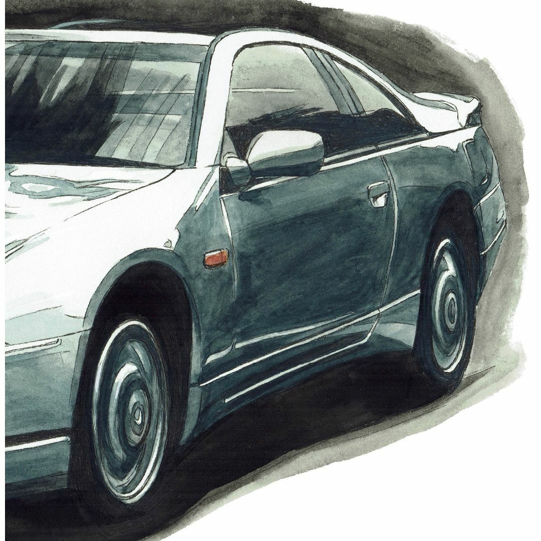 日産 - NC-750ニスモZ34/Z32限定版画サイン額装作家平右ヱ門の 日産 - NC-750ニスモZ34/Z32限定版画サイン額装作家平右ヱ門の
