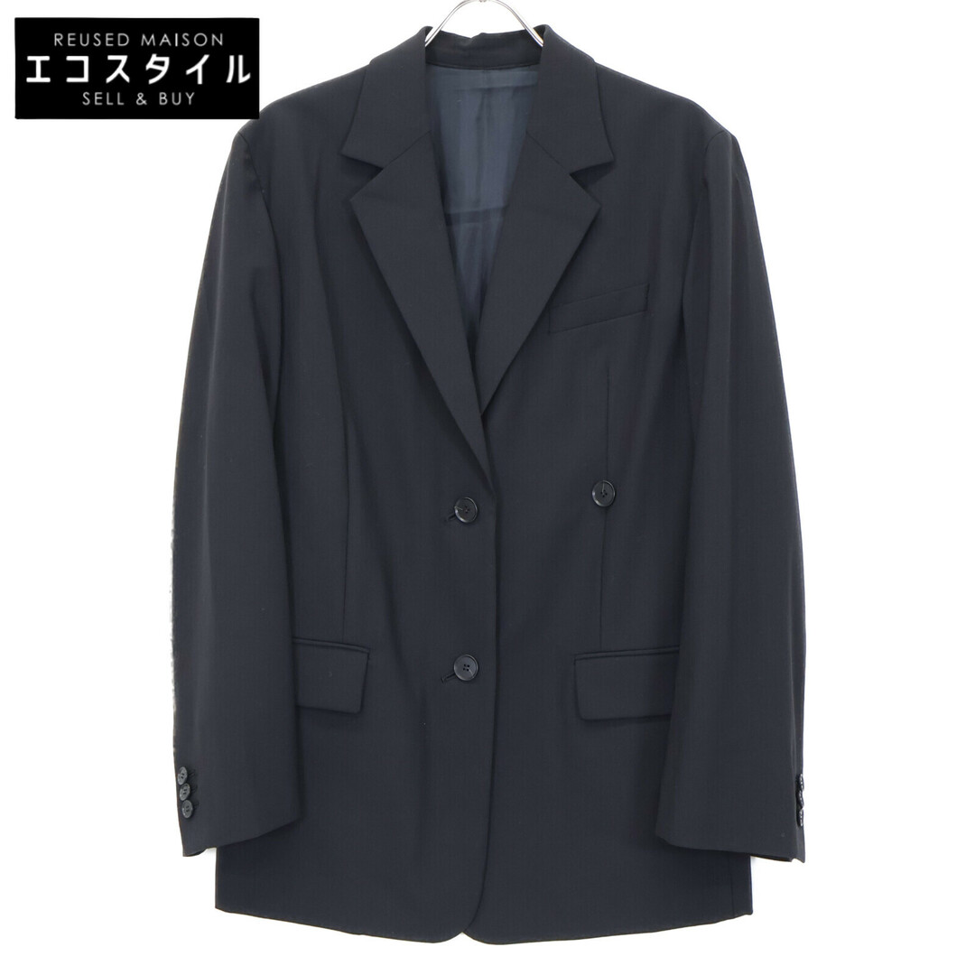 LE CIEL BLEU - ルシェルブルー 24AW ブラック Back Slit Tailored LE CIEL BLEU - ルシェルブルー 24AW ブラック Back Slit Tailored