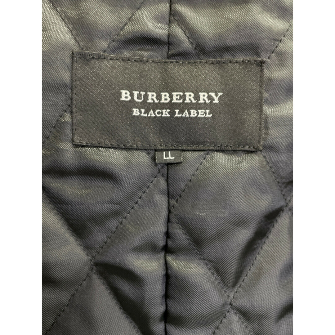 BURBERRY BLACK LABEL - バーバリーブラックレーベル ブラック ファー BURBERRY BLACK LABEL - バーバリーブラックレーベル ブラック ファー