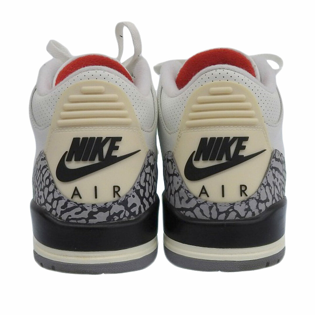 NIKE - ナイキ NIKE ナイキ エアジョーダン3 レトロ ホワイト NIKE - ナイキ NIKE ナイキ エアジョーダン3 レトロ ホワイト