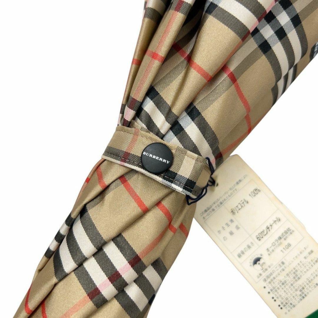 BURBERRY - 新品 未使用 BURBERRY バーバリー ノバチェック 全長 BURBERRY - 新品 未使用 BURBERRY バーバリー ノバチェック 全長