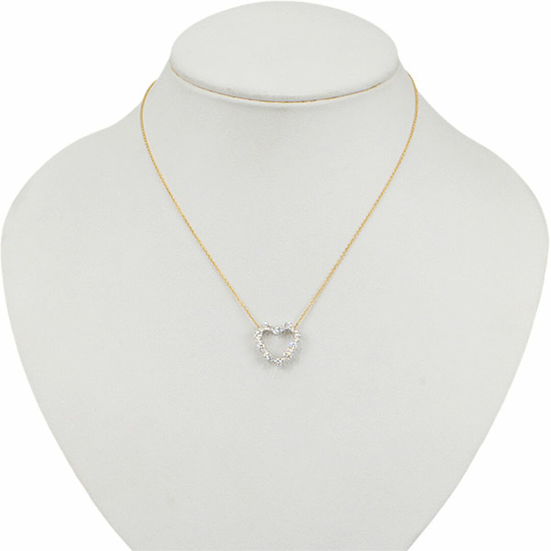 Tiffany & Co. - ティファニー ハート ダイヤ ネックレス K18YG Tiffany & Co. - ティファニー ハート ダイヤ ネックレス K18YG