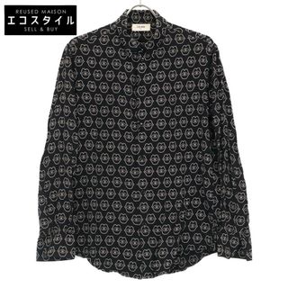 CELINE - セリーヌ 19AW byエディスリマン アネリヘンリクソン リップ総柄長袖シャツ CELINE - セリーヌ 19AW byエディスリマン アネリヘンリクソン リップ総柄長袖シャツ