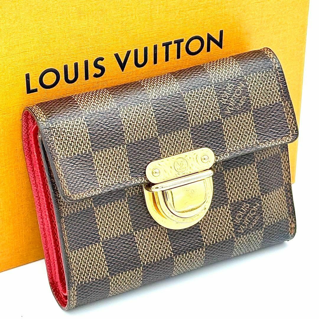 LOUIS VUITTON - ルイヴィトン ダミエ ポルトフォイユ コアラ LOUIS VUITTON - ルイヴィトン ダミエ ポルトフォイユ コアラ