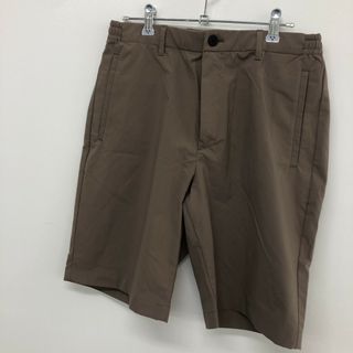 【UNIQLO　Theory】ユニクロ　セオリー　ブラウン　68－76　ハーフパンツ　無地　シンプル(その他)