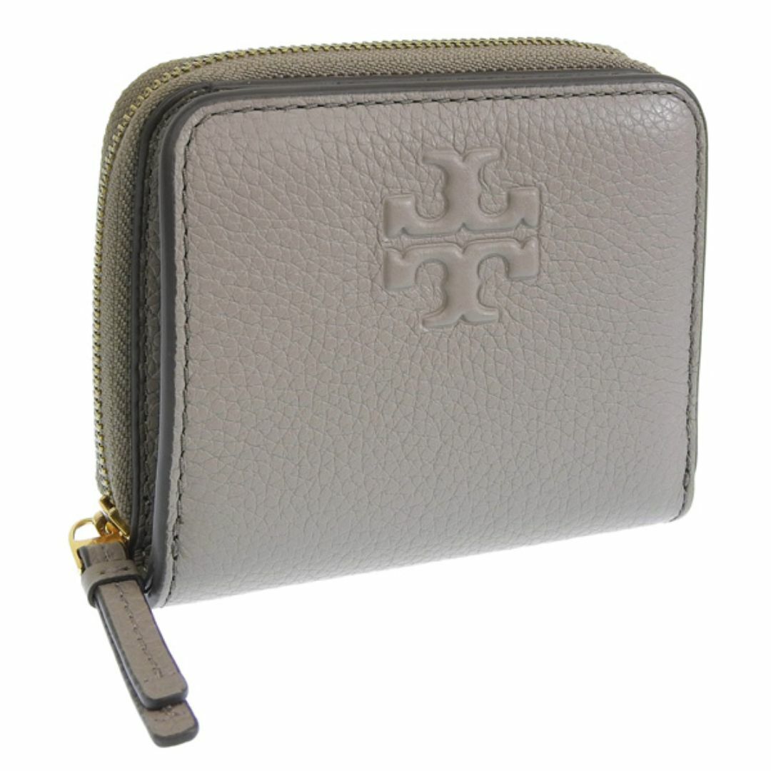 Tory Burch - トリーバーチ 146463 082 二つ折り 財布 グレー の Tory Burch - トリーバーチ 146463 082 二つ折り 財布 グレー の