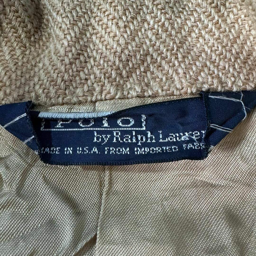 POLO RALPH LAUREN - 90s ポロラルフローレン USA製 テーラード POLO RALPH LAUREN - 90s ポロラルフローレン USA製 テーラード