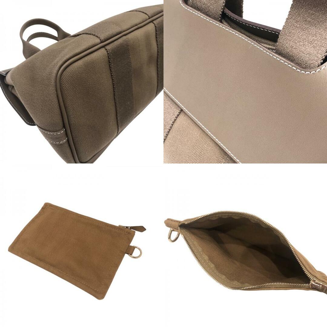 HERMES - エルメス HERMES ヴァルパライソPM エトゥープ トワル HERMES - エルメス HERMES ヴァルパライソPM エトゥープ トワル