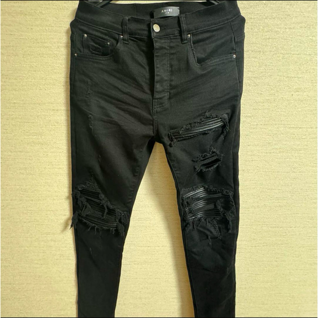 AMIRI - Amiri mx1 ブラックスキニー 30の通販 by えれな's shop AMIRI - Amiri mx1 ブラックスキニー 30の通販 by えれな's shop