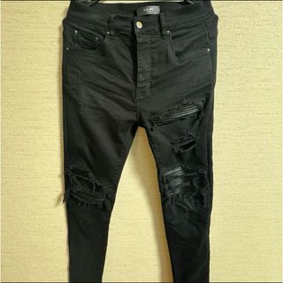 AMIRI - amiri アミリ ショットガン バイカーデニムパンツ 30 AMIRI - amiri アミリ ショットガン バイカーデニムパンツ 30