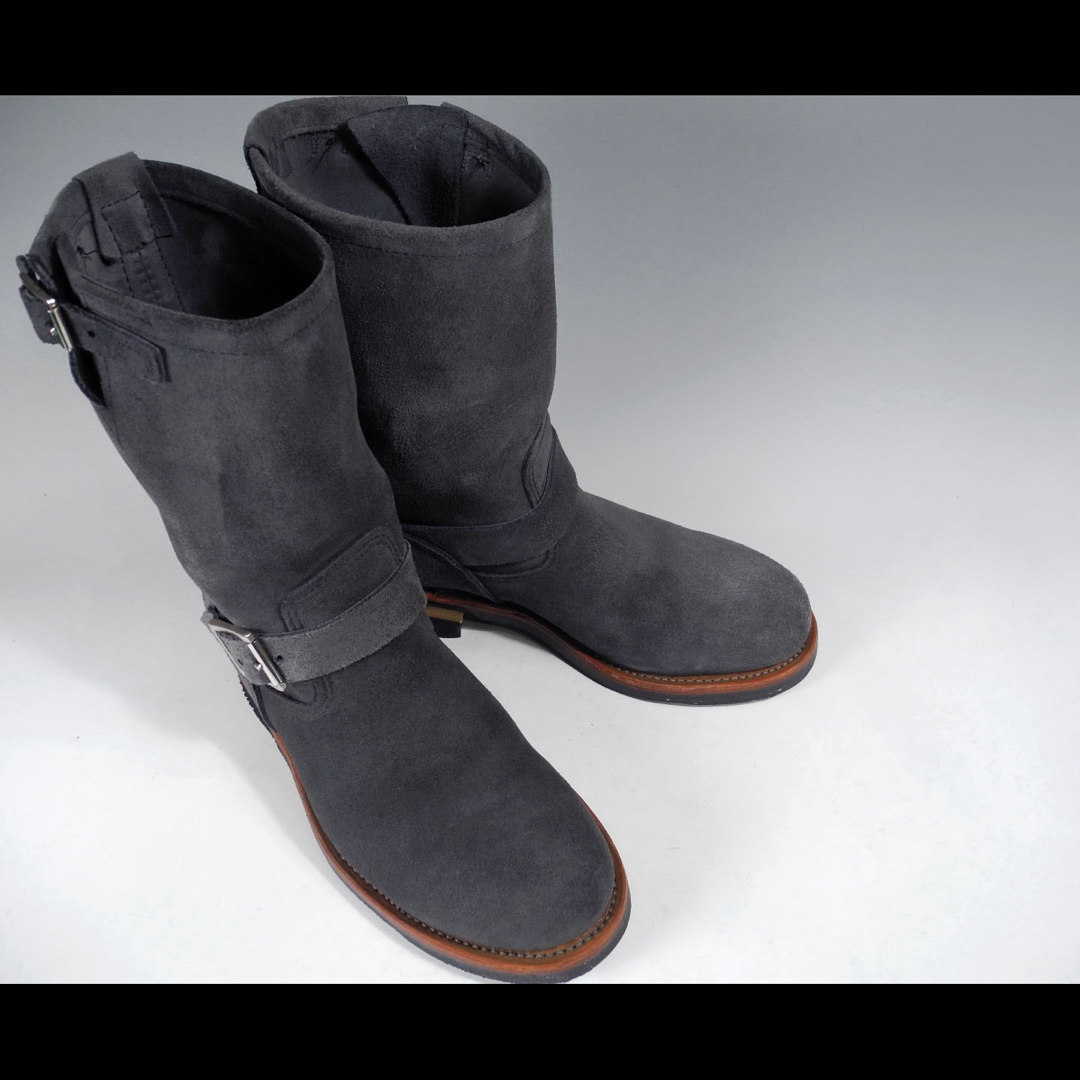 REDWING - BEAMS別注8254エンジニアブーツネイビースエード紺 REDWING - BEAMS別注8254エンジニアブーツネイビースエード紺
