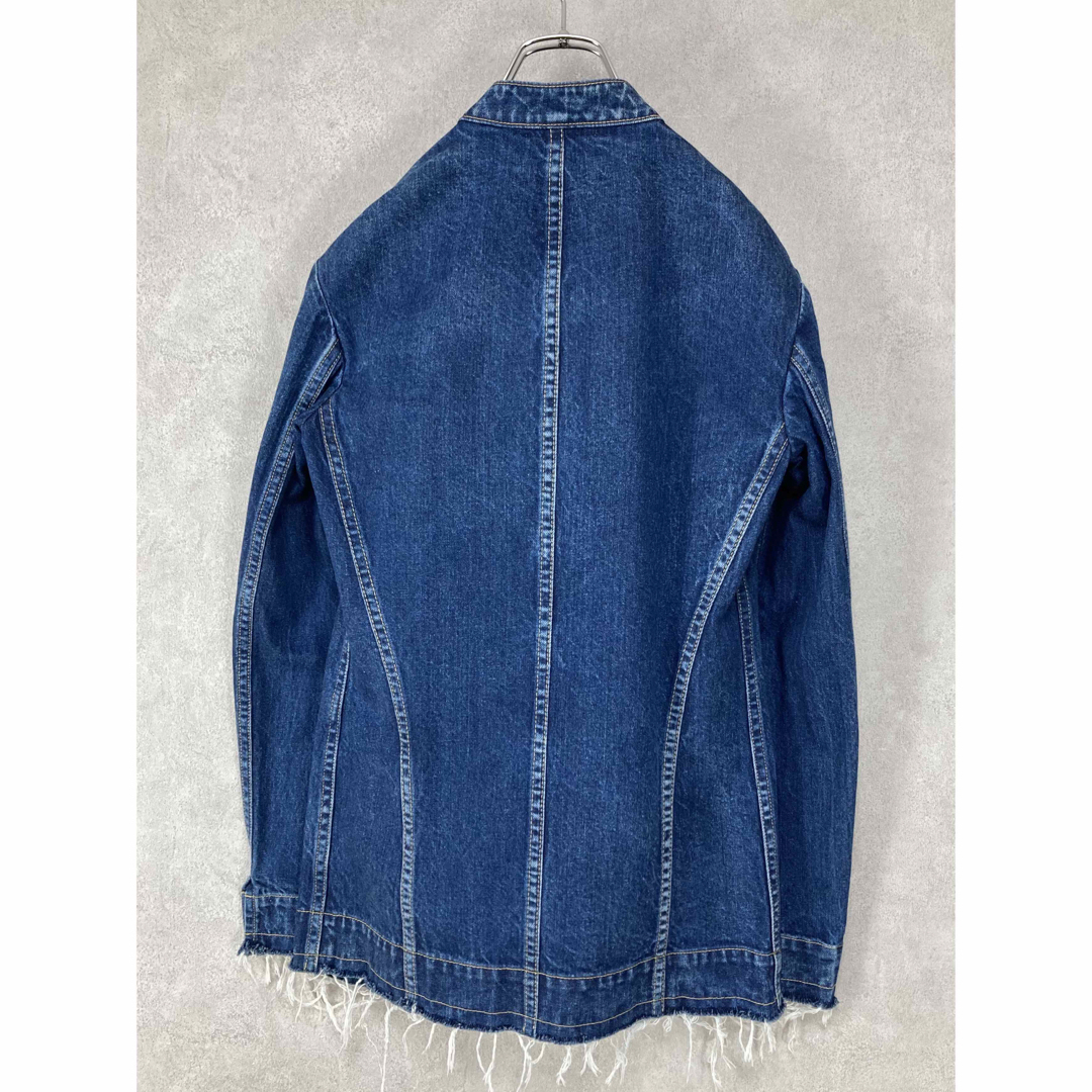 LIMI feu - LIMI feu DENIM MANDARIN COLLAR JACKET 2の通販 by LIMI feu - LIMI feu DENIM MANDARIN COLLAR JACKET 2の通販 by