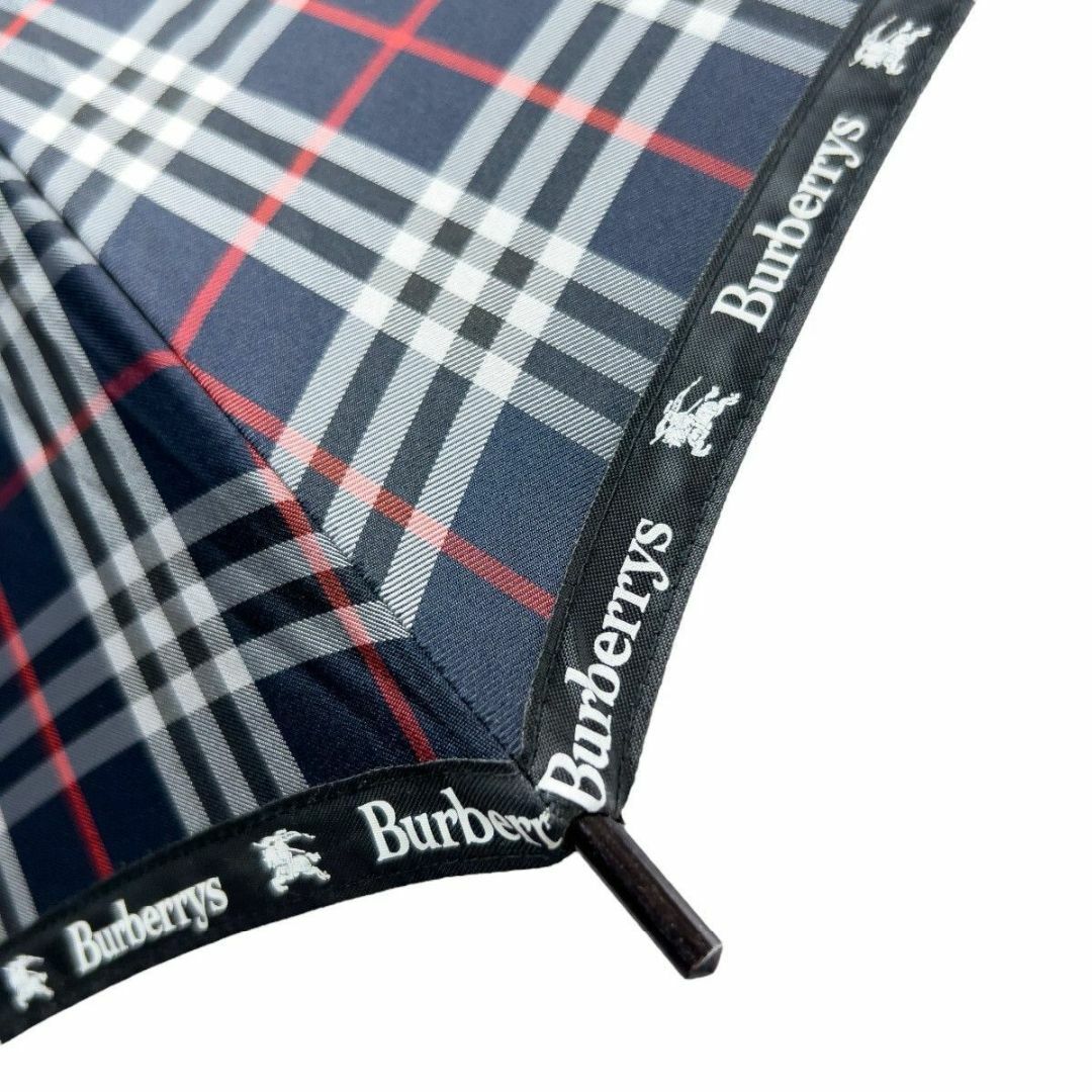 BURBERRY - Burberry's バーバリー ネイビー ノバチェック 全長 BURBERRY - Burberry's バーバリー ネイビー ノバチェック 全長