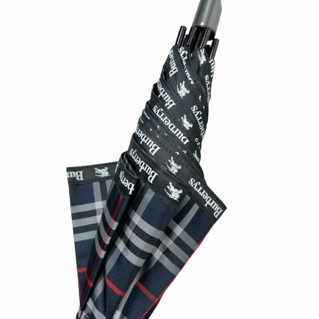 BURBERRY - Burberry's バーバリー ネイビー ノバチェック 全長 BURBERRY - Burberry's バーバリー ネイビー ノバチェック 全長