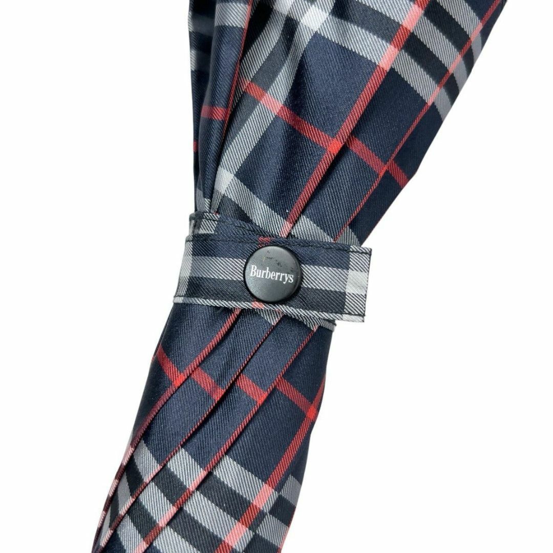 BURBERRY - Burberry's バーバリー ネイビー ノバチェック 全長 BURBERRY - Burberry's バーバリー ネイビー ノバチェック 全長