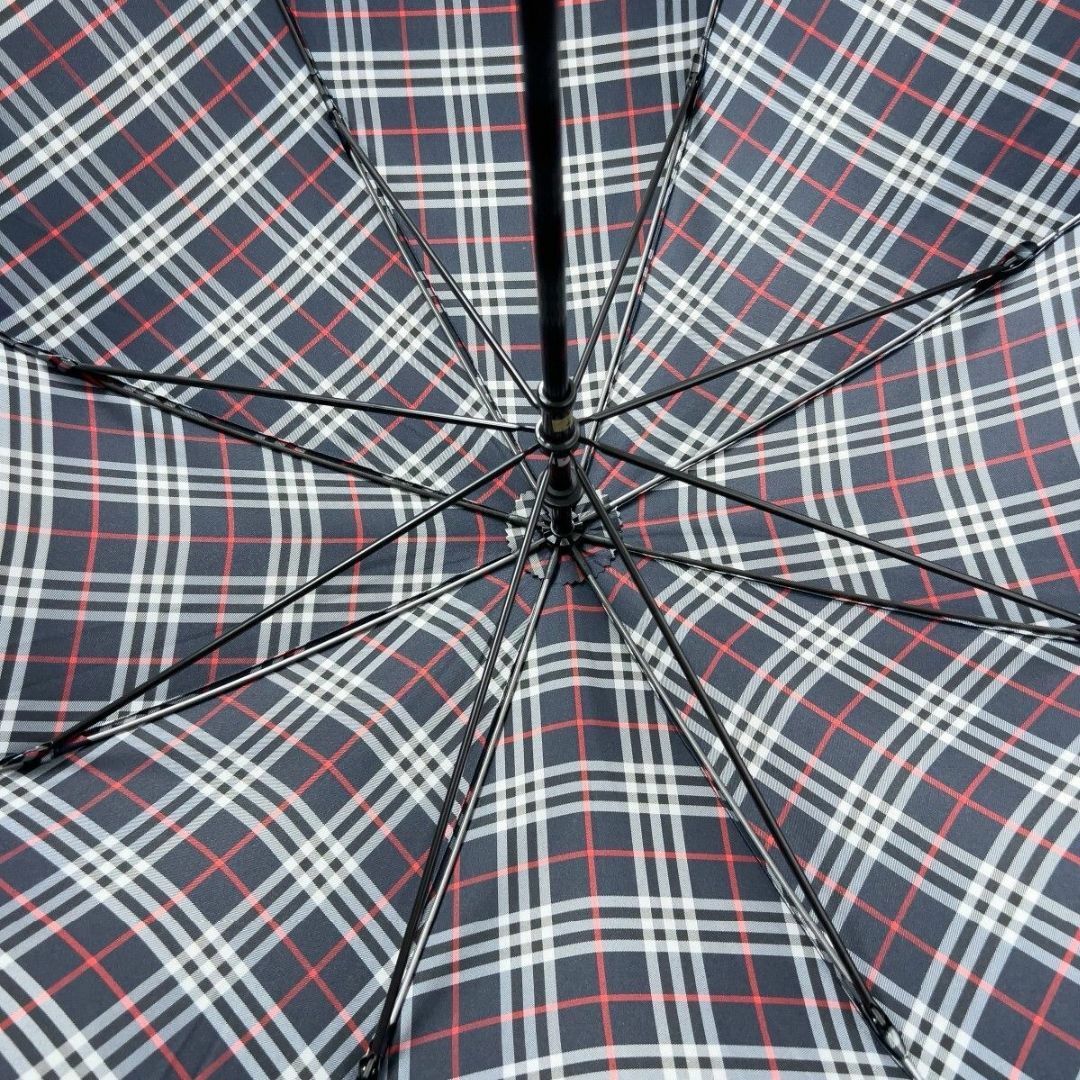 BURBERRY - Burberry's バーバリー ネイビー ノバチェック 全長 BURBERRY - Burberry's バーバリー ネイビー ノバチェック 全長