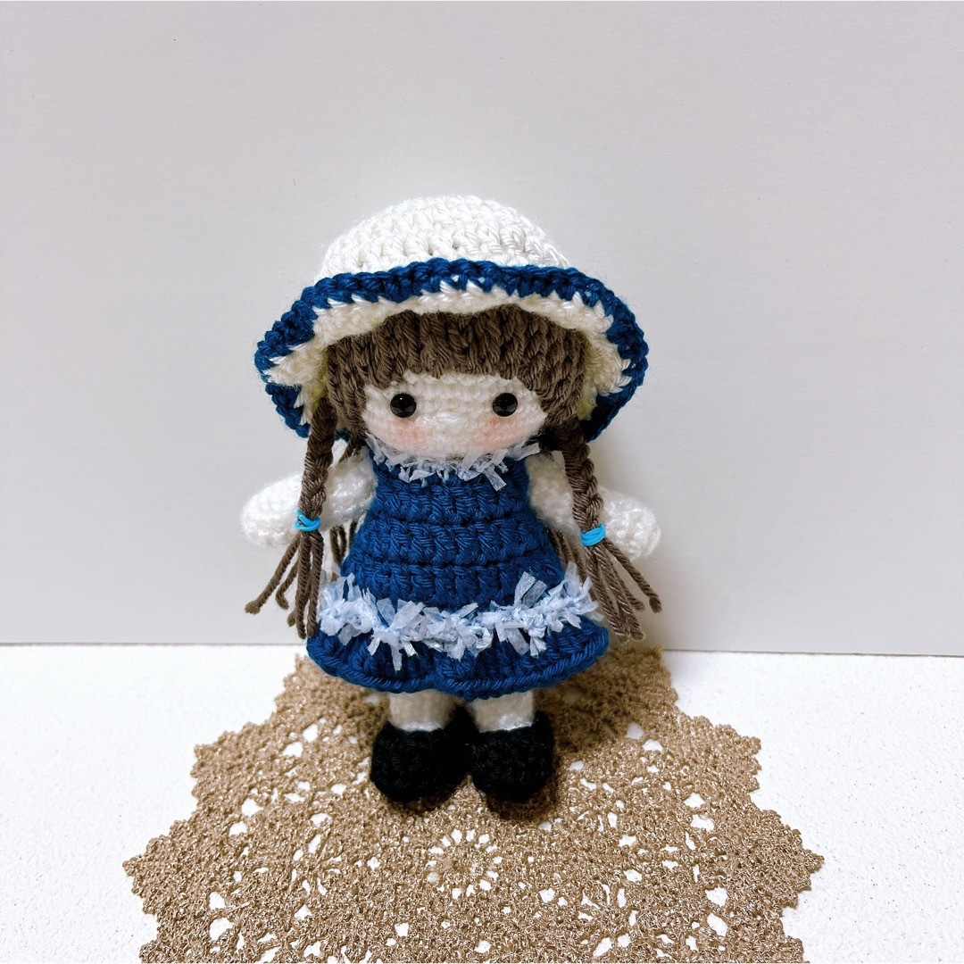 ハンドメイド】あみぐるみ 女の子 着せ替え おしゃれの通販 by ハンドメイド】あみぐるみ 女の子 着せ替え おしゃれの通販 by