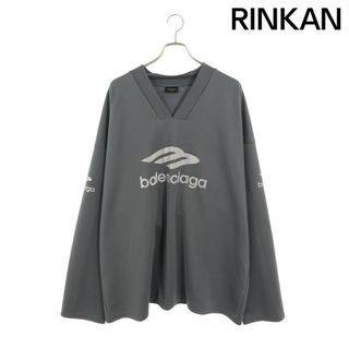 BALENCIAGA(Tシャツ/カットソー(七分/長袖) ・ グレー/灰色系 BALENCIAGA(Tシャツ/カットソー(七分/長袖) ・ グレー/灰色系