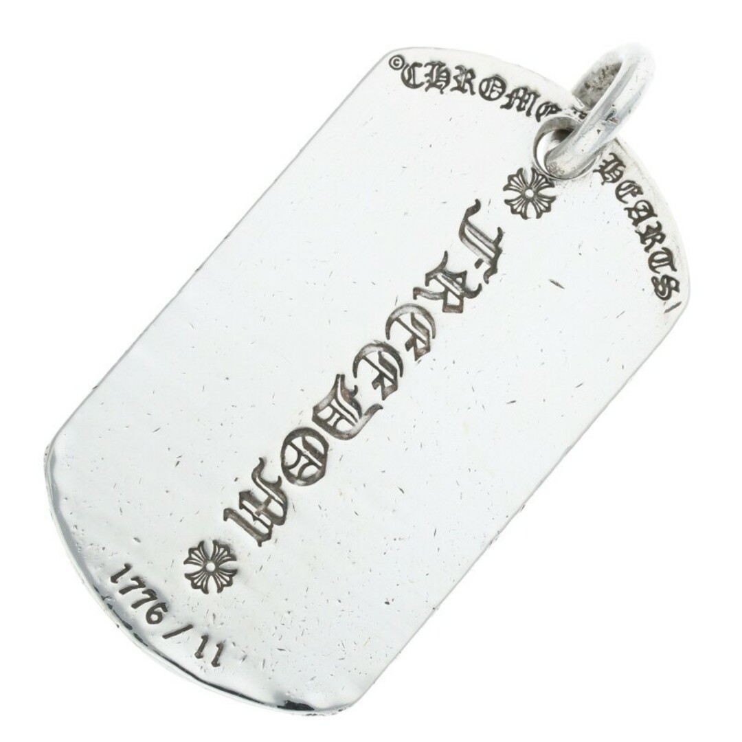 新版 - Hearts Chrome クロムハーツ LRG/ラージドッグタグ D/TAG ペンダントトップ、チャーム