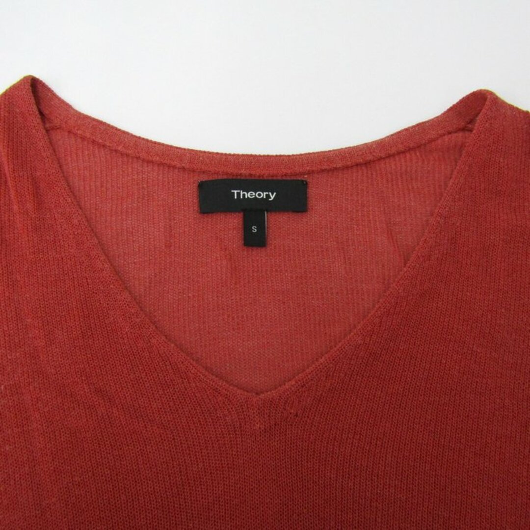 Theory - セオリー 七分袖ニット Vネック トップス レディース S Theory - セオリー 七分袖ニット Vネック トップス レディース S
