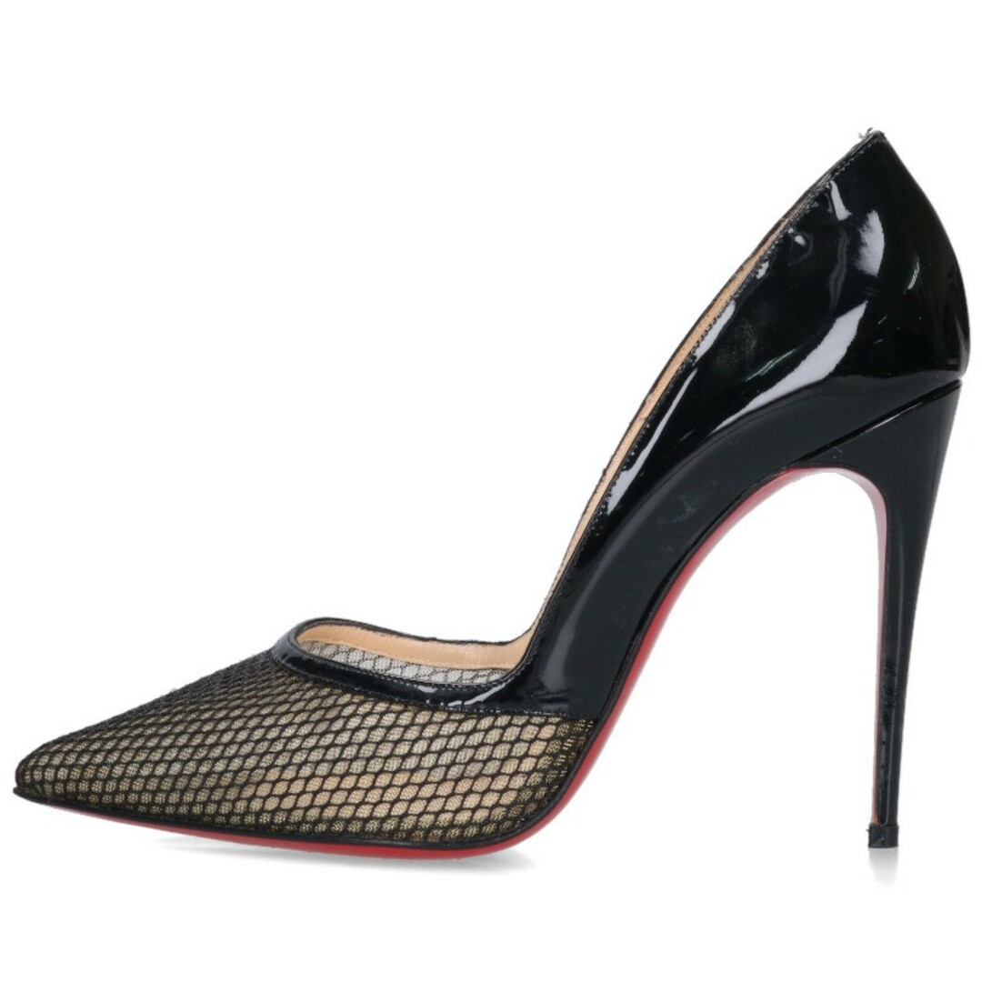 Christian Louboutin - クリスチャンルブタン パテント/メッシュ Christian Louboutin - クリスチャンルブタン パテント/メッシュ