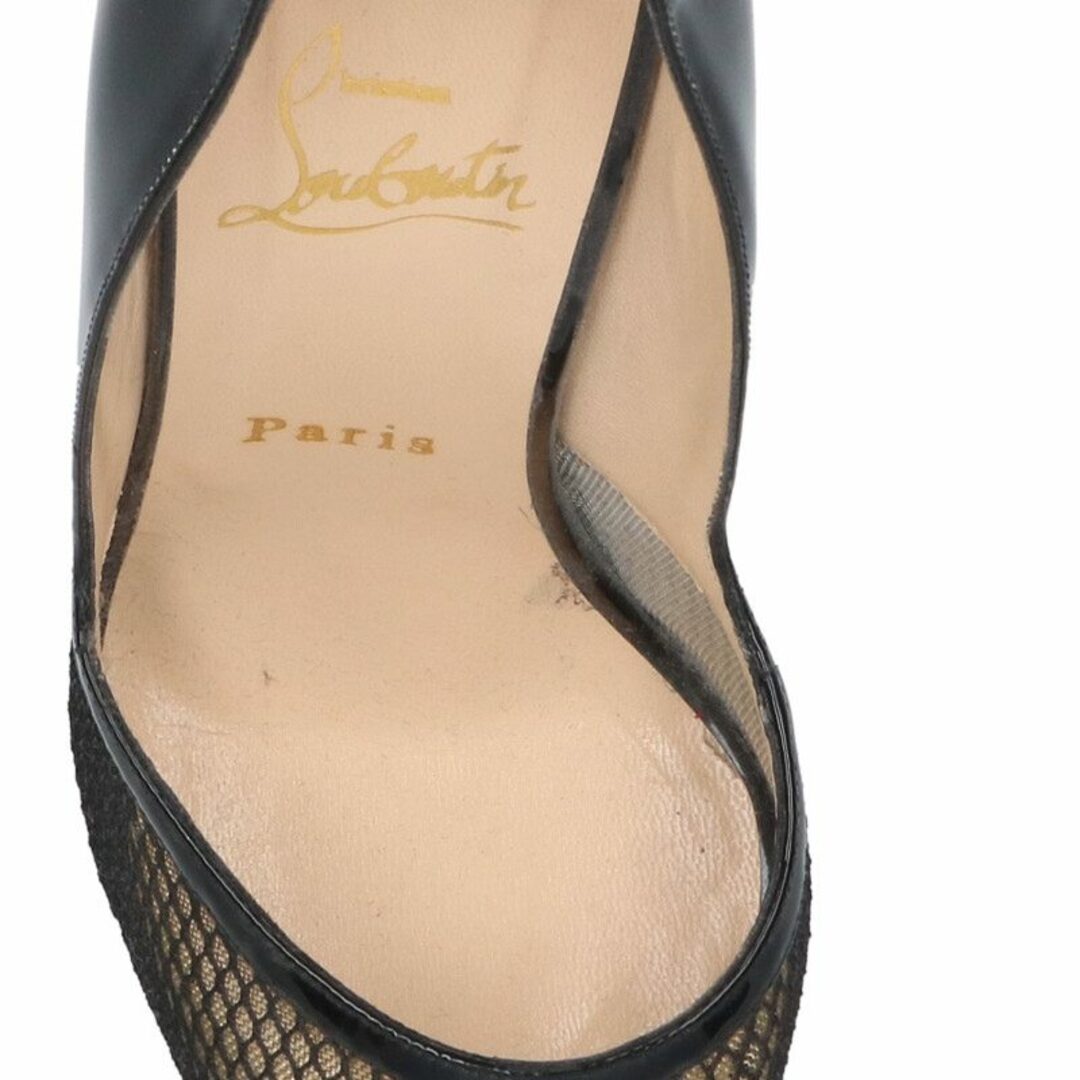 Christian Louboutin - クリスチャンルブタン パテント/メッシュ Christian Louboutin - クリスチャンルブタン パテント/メッシュ