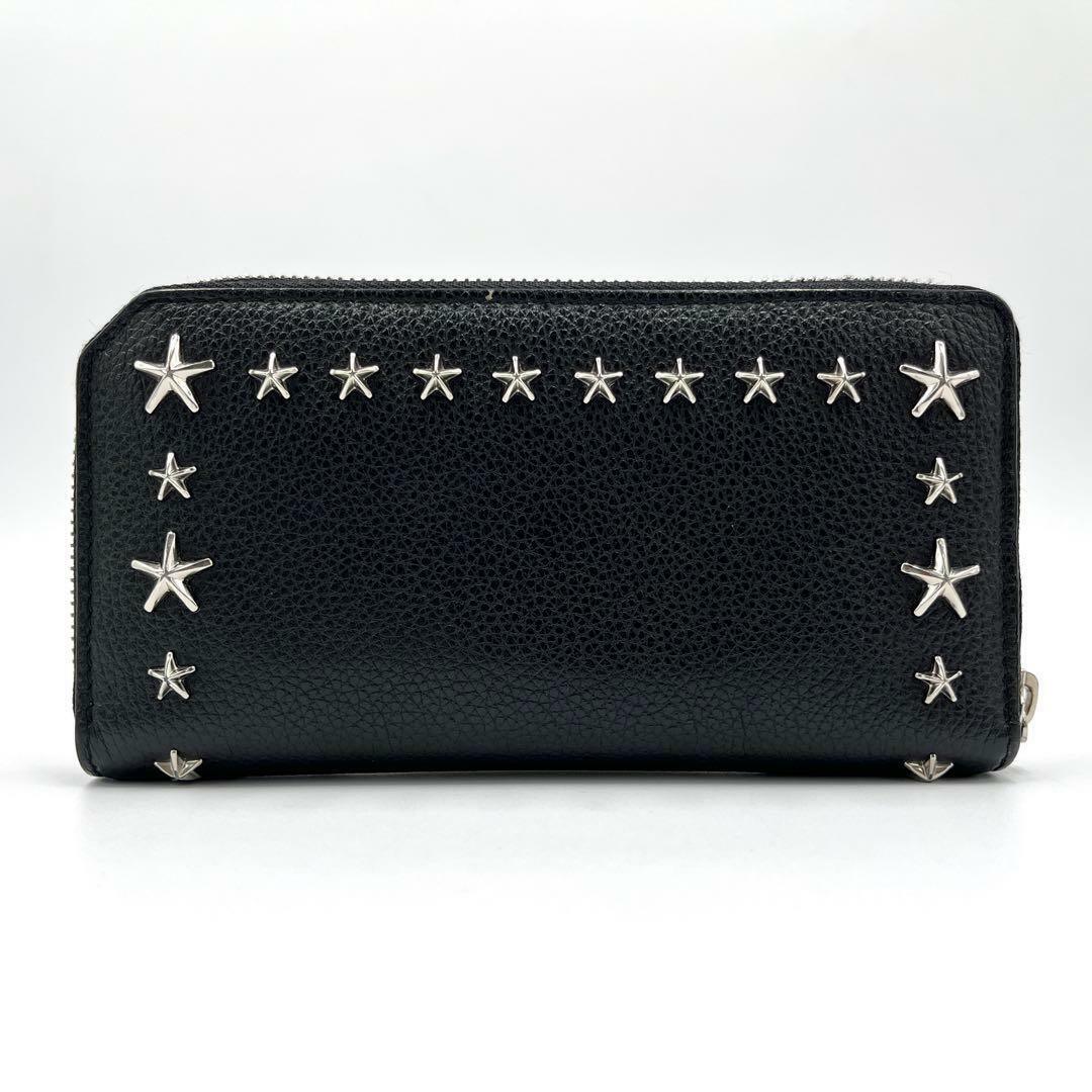 JIMMY CHOO - JIMMY CHOO ジミーチュウ 長財布 ラウンドジップ JIMMY CHOO - JIMMY CHOO ジミーチュウ 長財布 ラウンドジップ