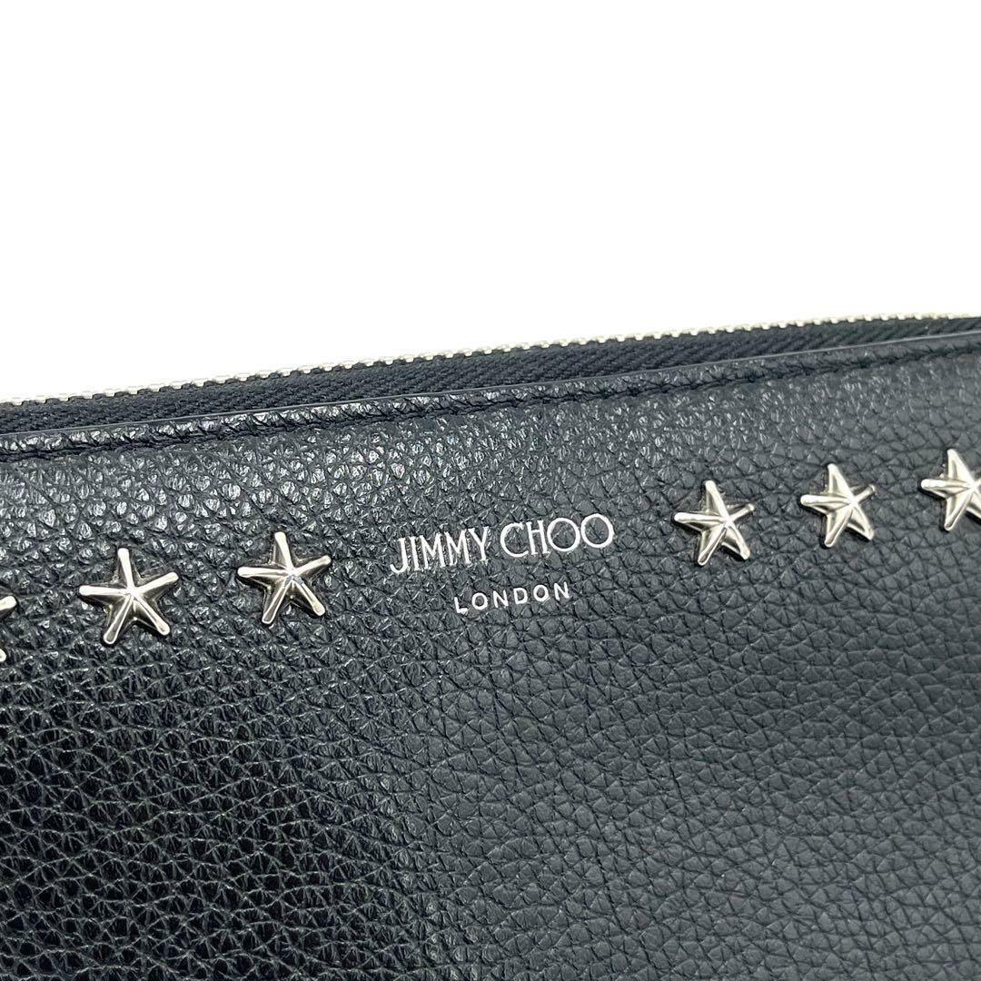 JIMMY CHOO - JIMMY CHOO ジミーチュウ 長財布 ラウンドジップ JIMMY CHOO - JIMMY CHOO ジミーチュウ 長財布 ラウンドジップ