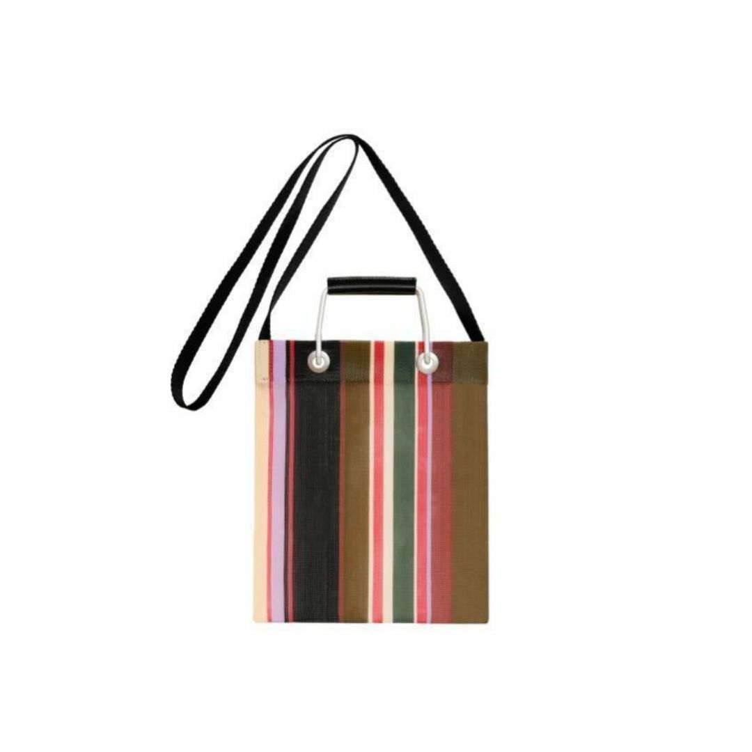 MARNI - 未使用 MARNI MARKET ストライプミニショルダーバッグ MARNI - 未使用 MARNI MARKET ストライプミニショルダーバッグ