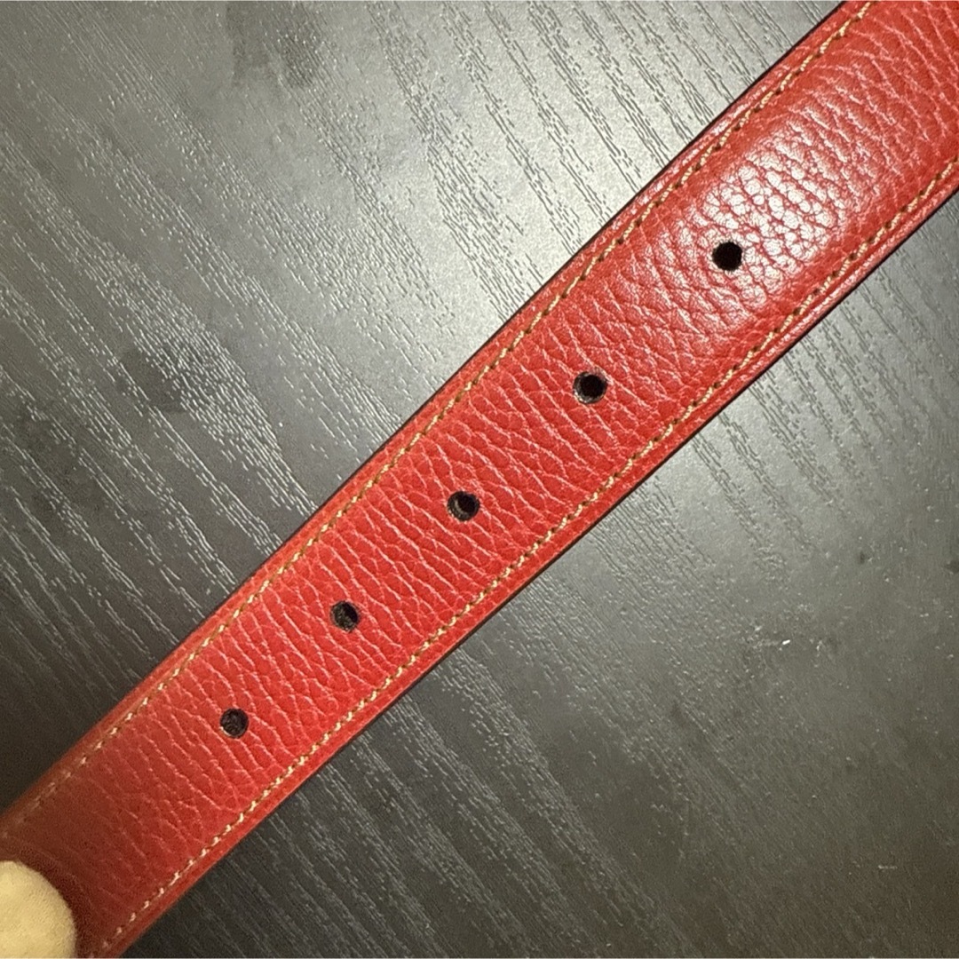 Cartier - Cartier カルティエ must de Cartierレザーベルト 未 Cartier - Cartier カルティエ must de Cartierレザーベルト 未