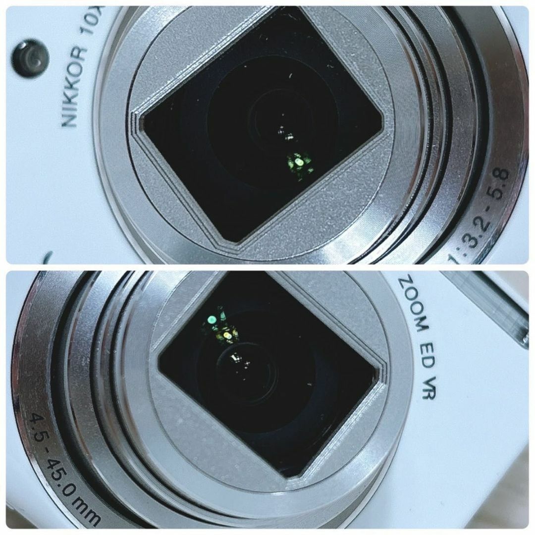 Nikon - Nikon COOLPIX S6200 ホワイト コンパクトデジタル Nikon - Nikon COOLPIX S6200 ホワイト コンパクトデジタル