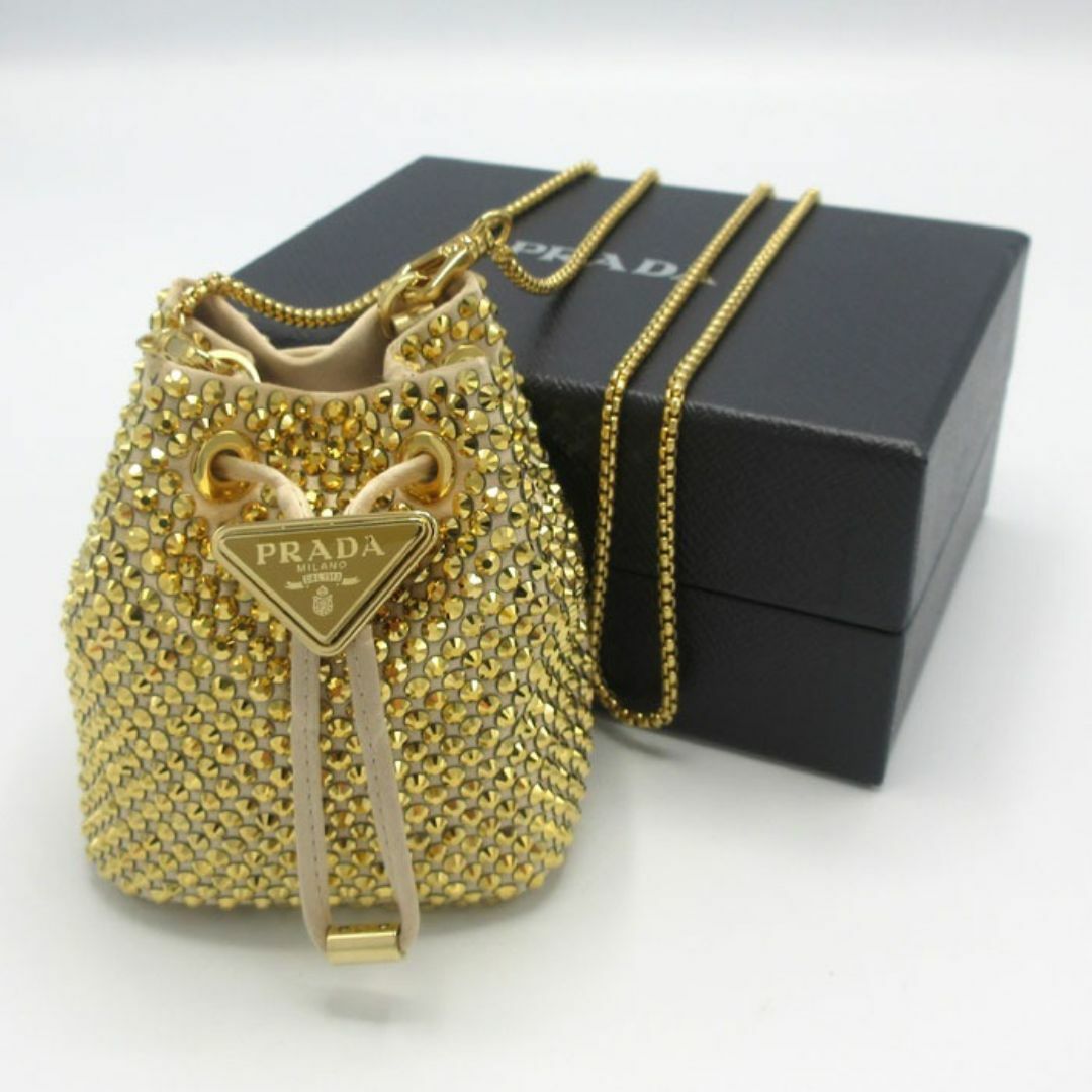 PRADA - 【新品】プラダ 1NR016 CRYSTAL PLATINO (ゴールド系 PRADA - 【新品】プラダ 1NR016 CRYSTAL PLATINO (ゴールド系