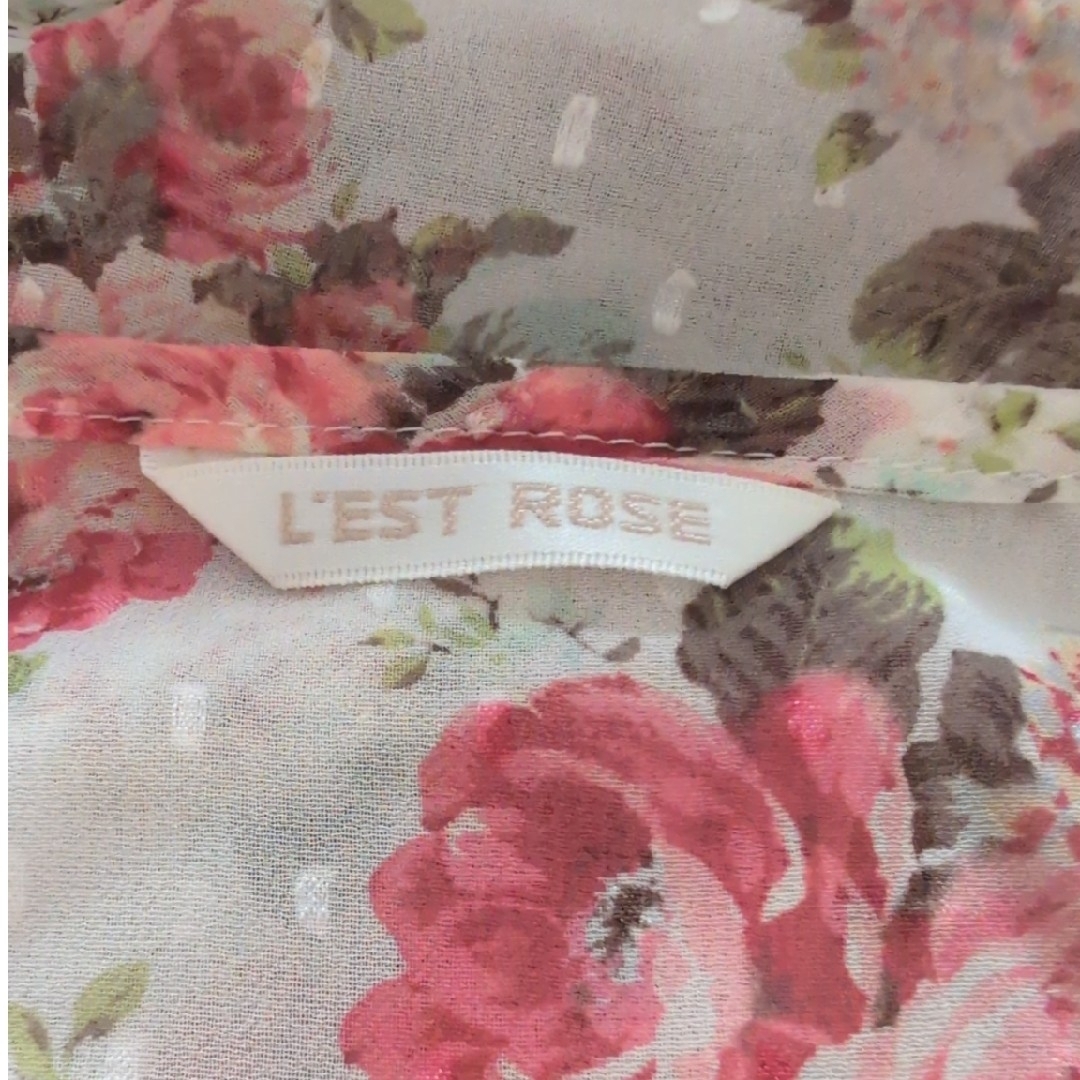 L'EST ROSE - レストローズ花柄チュニックの通販 by コラちゃん L'EST ROSE - レストローズ花柄チュニックの通販 by コラちゃん