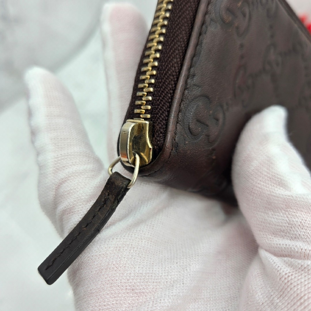 GUCCI - 【美品】 GUCCI グッチ シマ コインケース 小銭入れ GUCCI - 【美品】 GUCCI グッチ シマ コインケース 小銭入れ