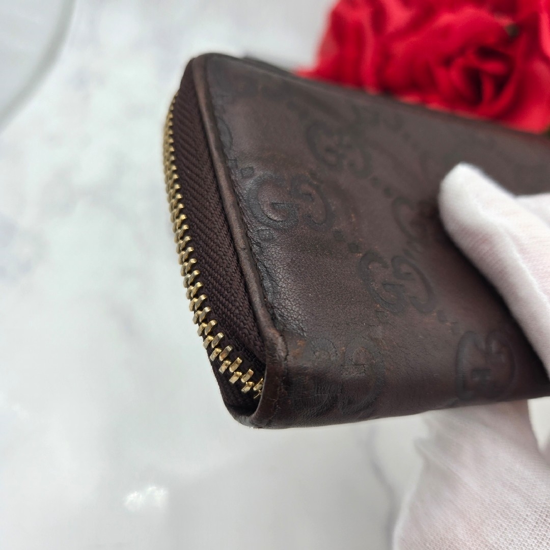 GUCCI - 【美品】 GUCCI グッチ シマ コインケース 小銭入れ GUCCI - 【美品】 GUCCI グッチ シマ コインケース 小銭入れ