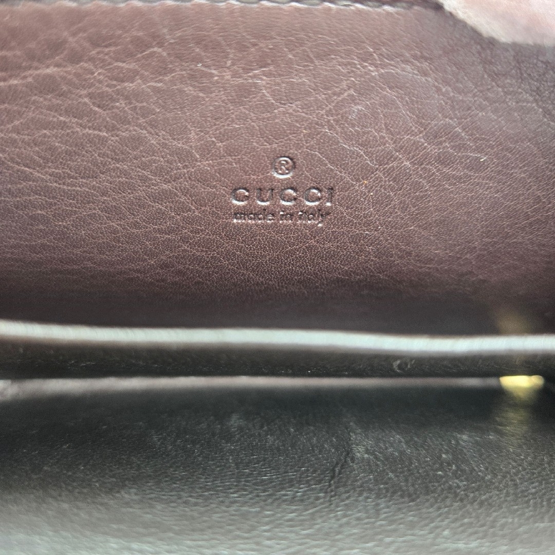 GUCCI - 【美品】 GUCCI グッチ シマ コインケース 小銭入れ GUCCI - 【美品】 GUCCI グッチ シマ コインケース 小銭入れ