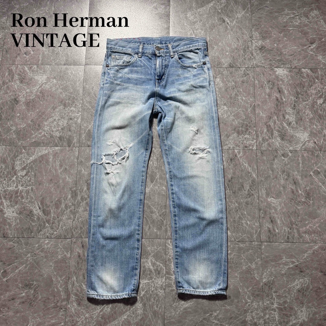 Ron Herman - 00s Ron Herman VINTAGE ダメージクラッシュ加工 Ron Herman - 00s Ron Herman VINTAGE ダメージクラッシュ加工