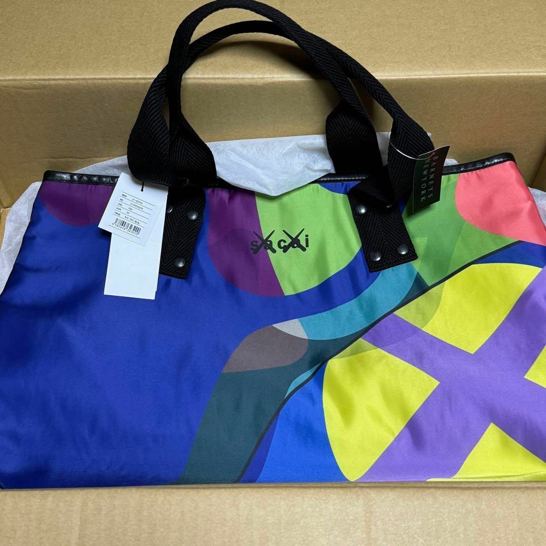 sacai - 未使用 正規品 sacai x KAWS Tote bag largeの通販 by sacai - 未使用 正規品 sacai x KAWS Tote bag largeの通販 by