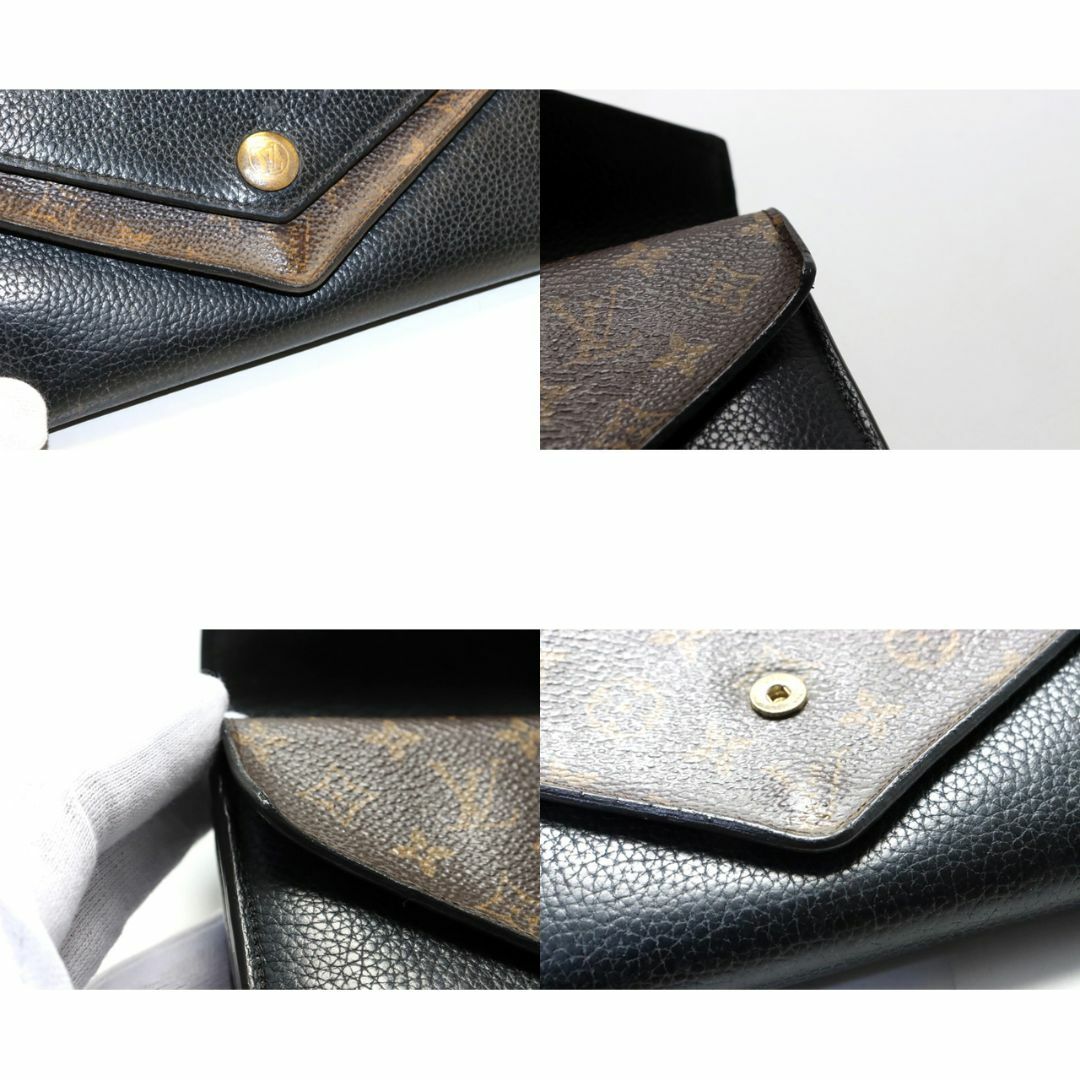 LOUIS VUITTON - ヴィトン ポルトフォイユドゥブルV 2つ折り長 LOUIS VUITTON - ヴィトン ポルトフォイユドゥブルV 2つ折り長