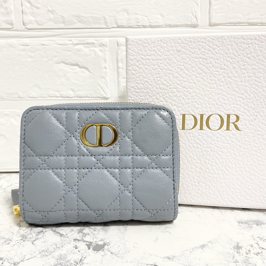 Christian Dior - Dior クリスチャン ディオール カロ 二つ折り Christian Dior - Dior クリスチャン ディオール カロ 二つ折り