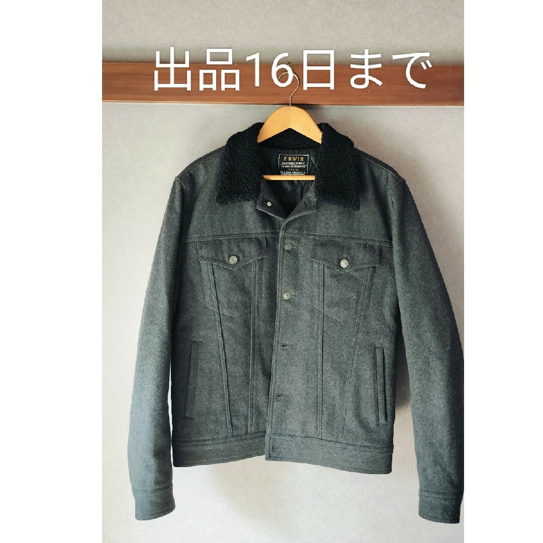 EDWIN - EDWIN エドウィン ブルゾンジャケット レザージャケット EDWIN - EDWIN エドウィン ブルゾンジャケット レザージャケット