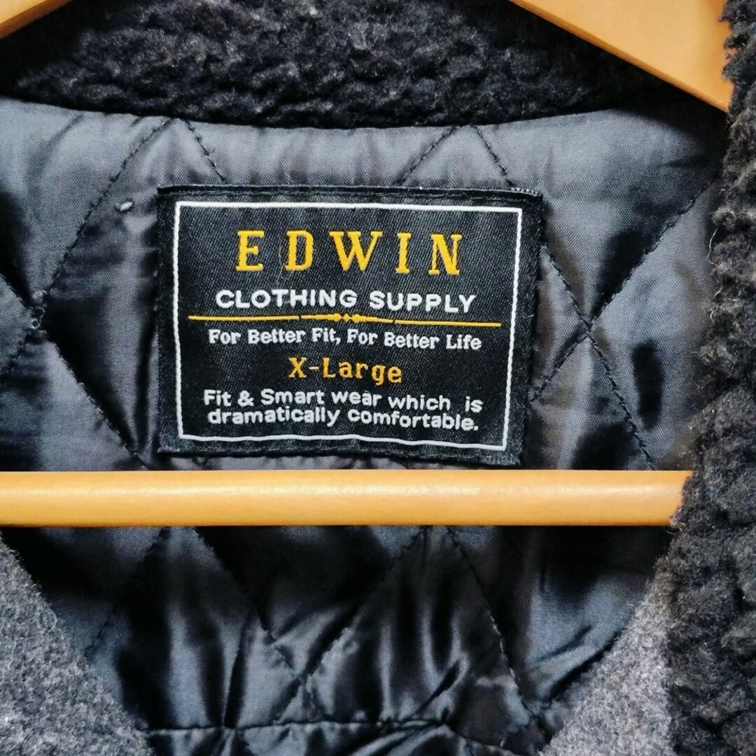 EDWIN - EDWIN エドウィン ブルゾンジャケット レザージャケット EDWIN - EDWIN エドウィン ブルゾンジャケット レザージャケット